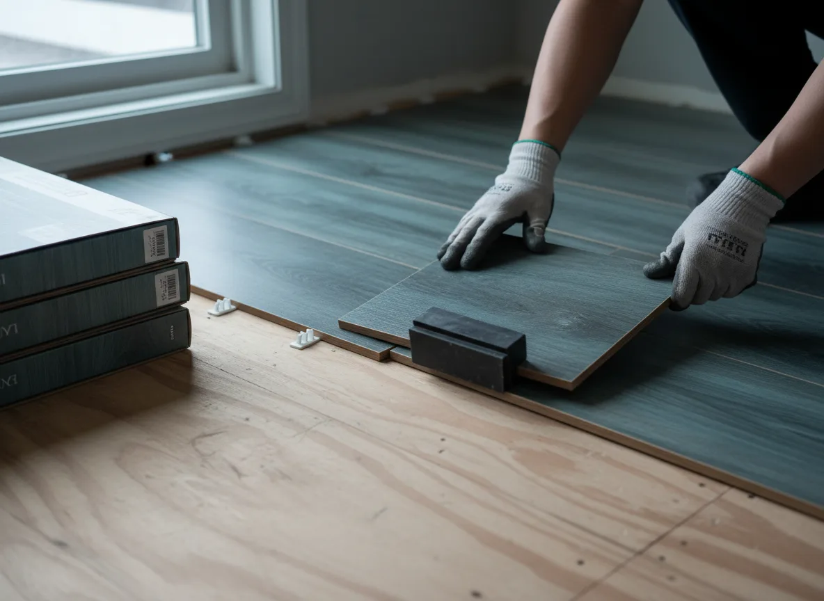 Luxury Vinyl Plank Installation company in Busby, MT